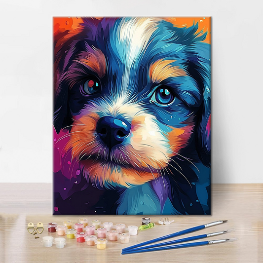 Schnauzer – Peinture par numéros