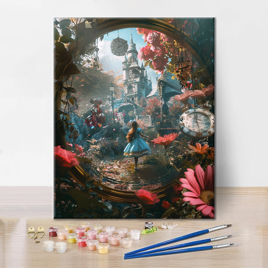 Entrez dans le pays des merveilles - Peinture par numéros