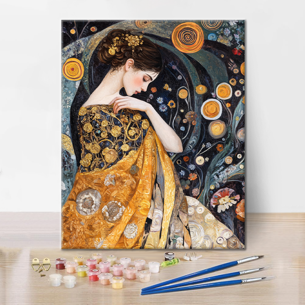 Femme élégante - Peinture par numéros