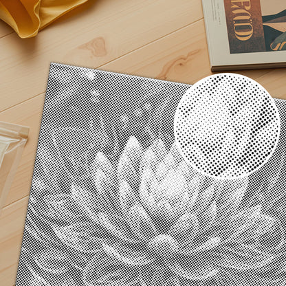 Fleur de lotus mystique - Peinture à points