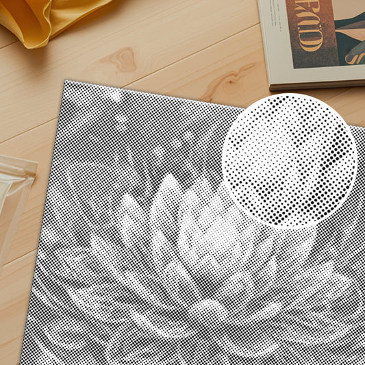 Fleur de lotus mystique - Peinture à points