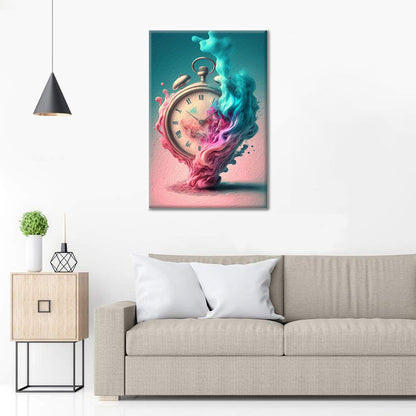 Le passage du temps – Peinture par numéros