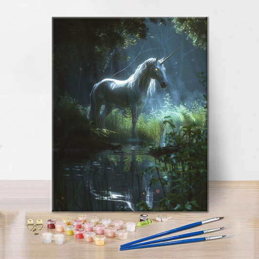 Licorne – Peinture par numéros