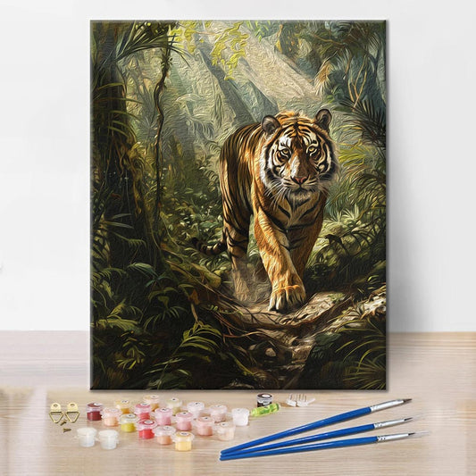 Tigre du Bengale – Peinture par numéros