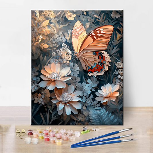 Papillon de miel - Peindre par numéros