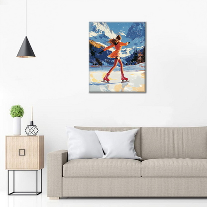 Patinage artistique – Peinture par numéros