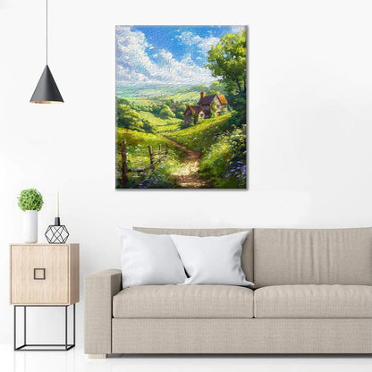 La vie au village – Peinture par numéros