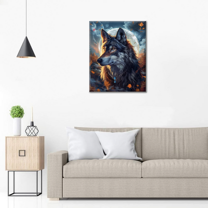 Le Roi des Loups – Peinture par numéros