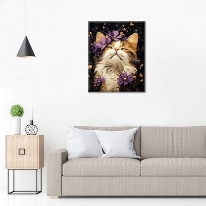 Chat Ragdoll - Peinture par Numéros