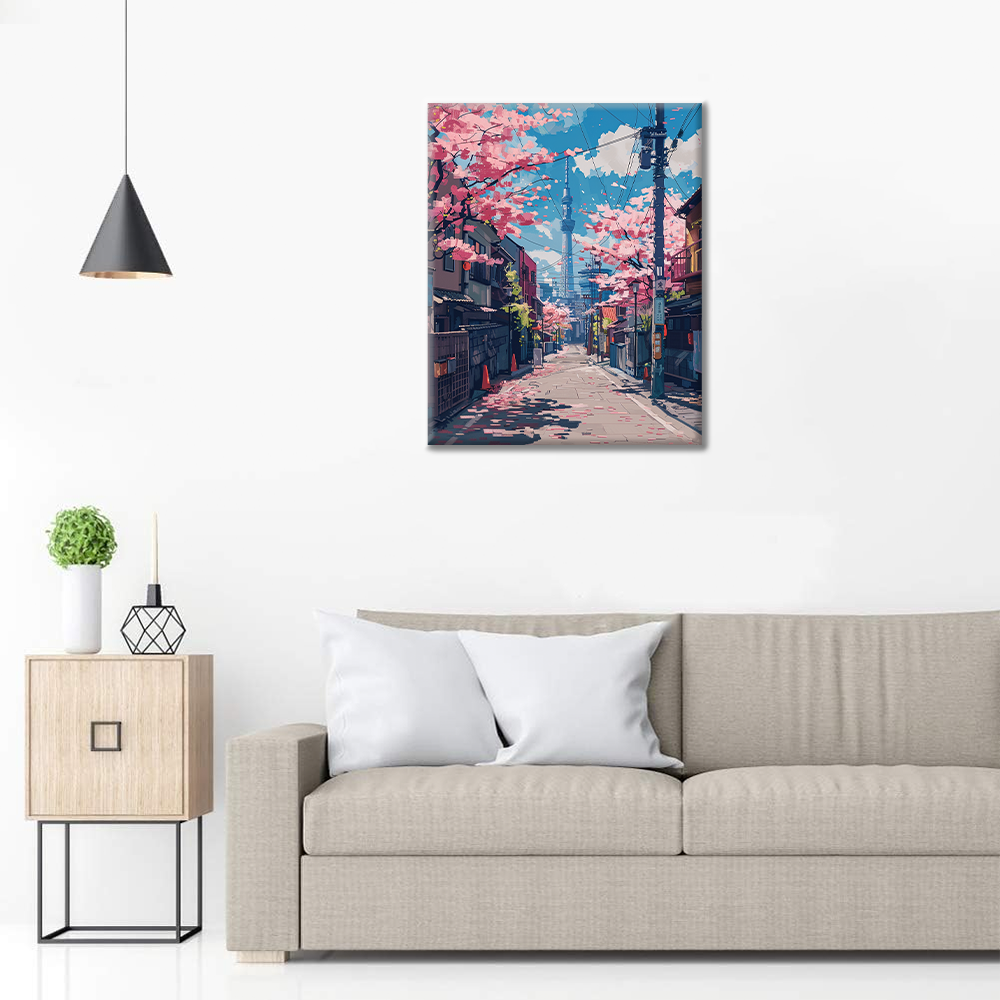 Tokyo - Peinture par Numéros