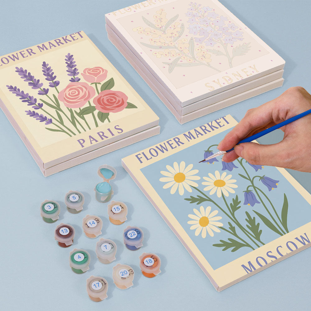 Marchés mondiaux des fleurs