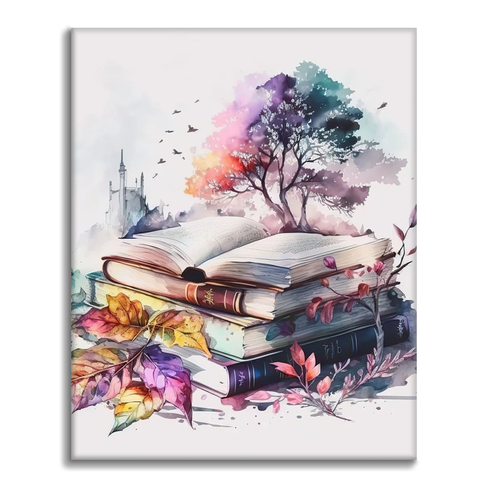 Livres d'aquarelle - Peinture par numéros