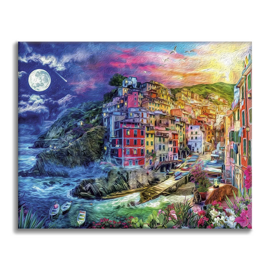 Cinque Jour et Nuit - Peinture par numéros