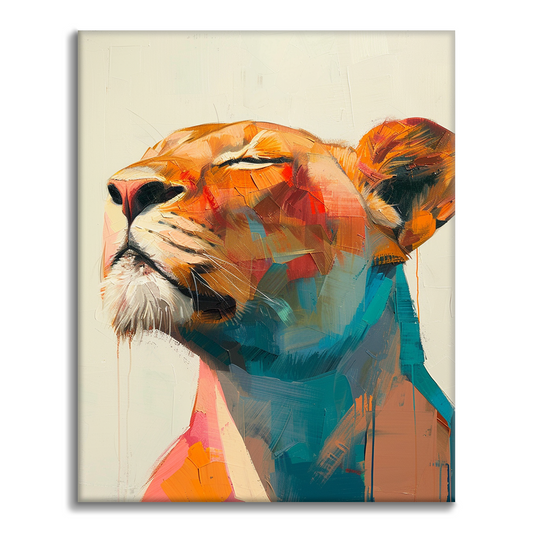 Une ode colorée à la nature sauvage – Peinture par numéros