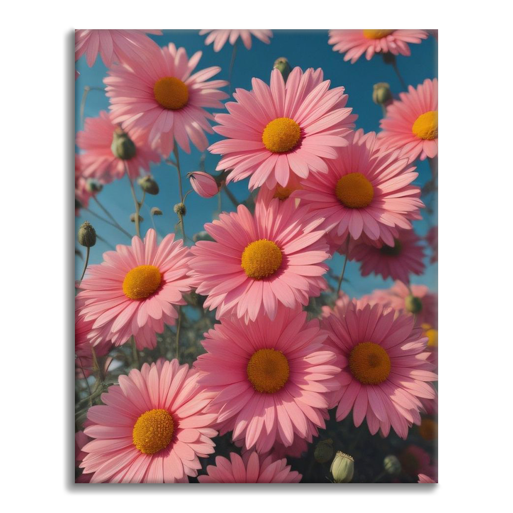 Belles fleurs – Peinture par numéros
