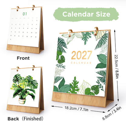 Édition Plantes – Calendrier de Bureau 2027 à Peindre par Numéros