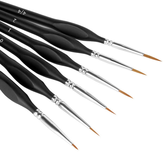 Pinceaux liner professionnels (6 pièces)