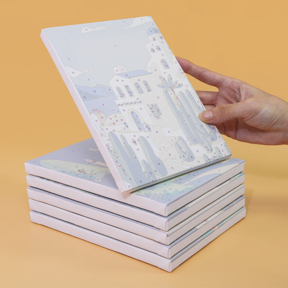 Bâtiments célèbres – Peinture par numéros