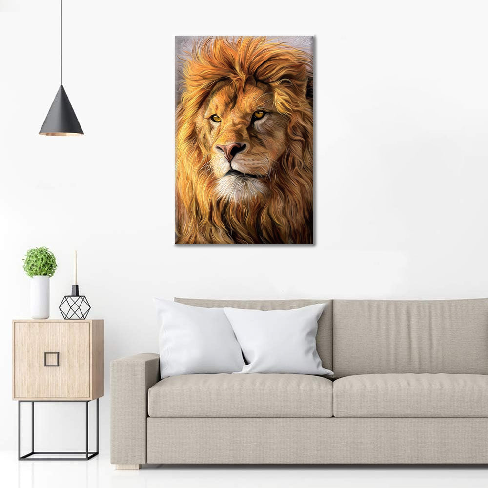 Lions africains géants – Peinture par numéros