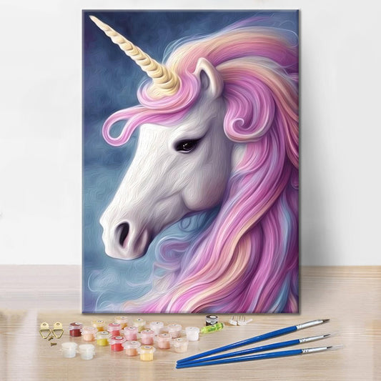 Douce licorne - Peinture par numéros