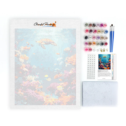 La vie marine – Peinture par numéros