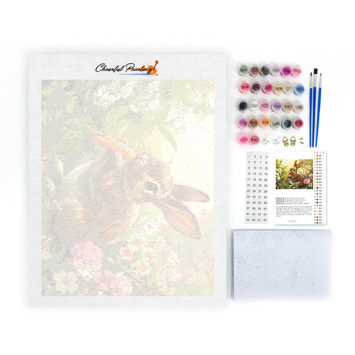Lapin Mignon - Peinture par Numéros
