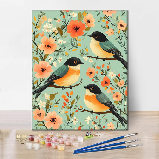 Le Printemps Arrive - Peinture par Numéros