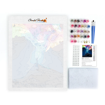 Couleurs de l'espace - Peinture par numéros