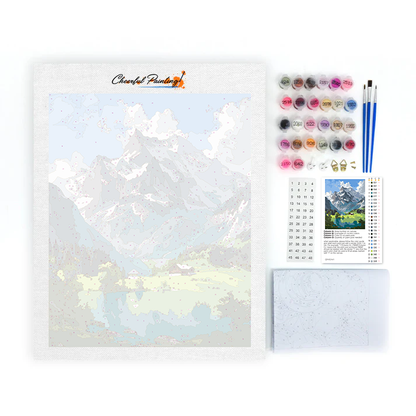Consolation alpine – Peinture par numéros