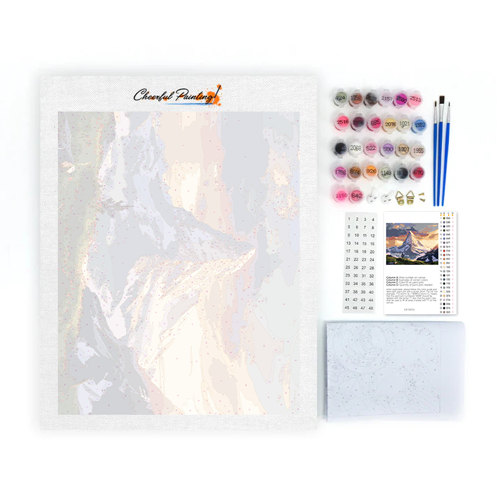 Cervin – Peinture par numéros