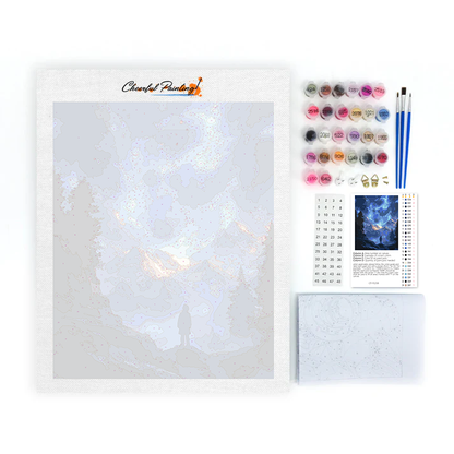 Nuit étoilée – Peinture par numéros