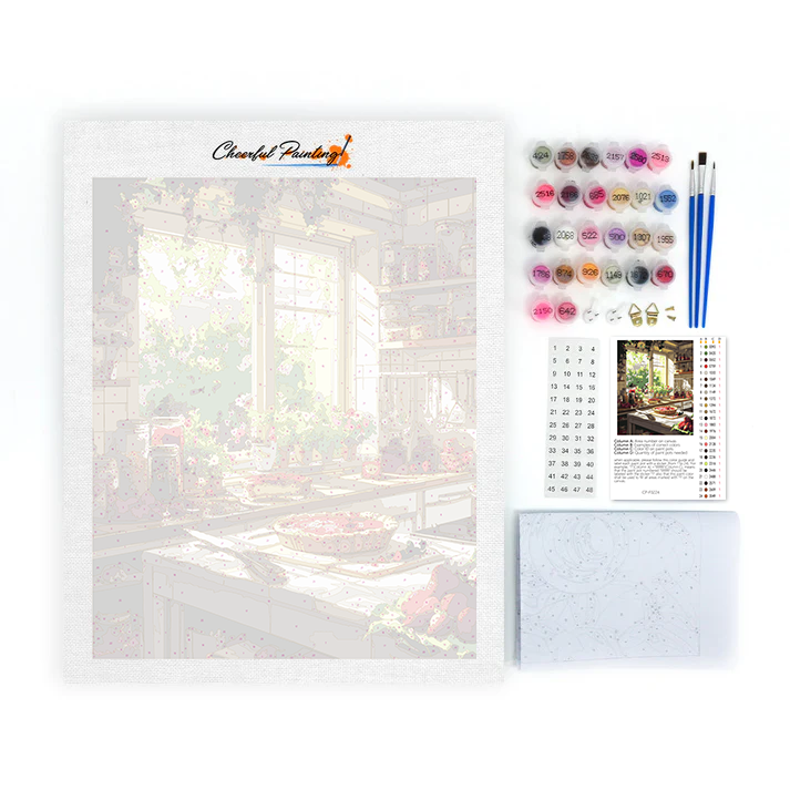 Dessert Kitchen – Peinture par numéros