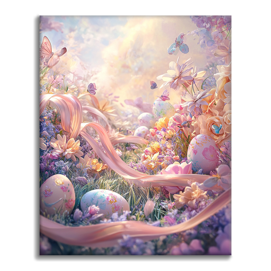Délices de Pâques Pastel - Peinture par Numéros