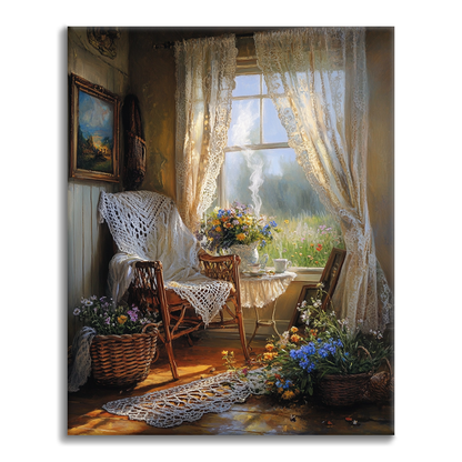 Sérénité au soleil – Peinture par numéros
