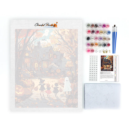 Délices d'Halloween - Peinture par numéros