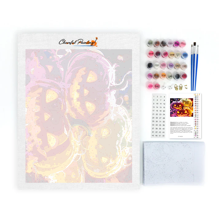 Jack Lantern – Peinture par numéros