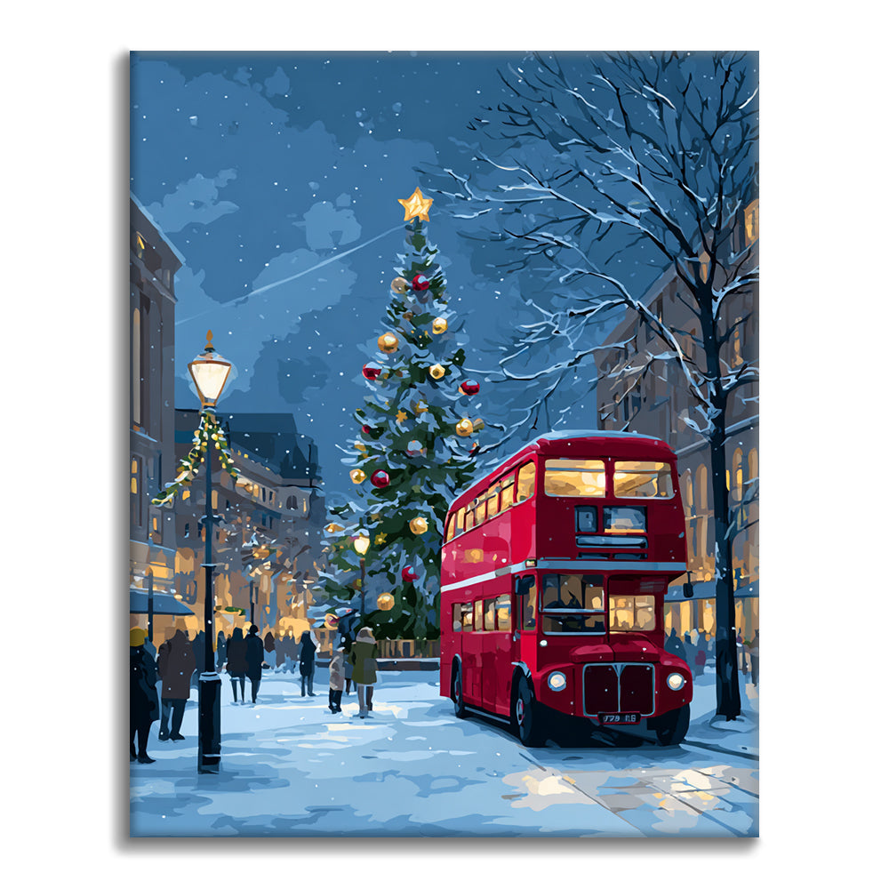 Balade de Noël – Peinture par numéros