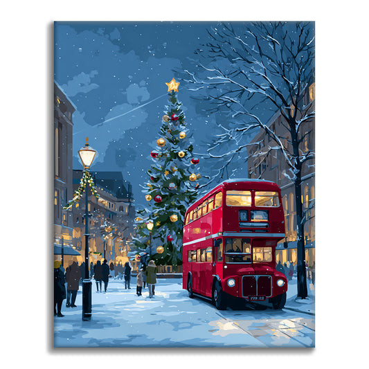 Balade de Noël – Peinture par numéros