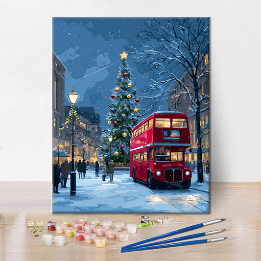 Balade de Noël – Peinture par numéros