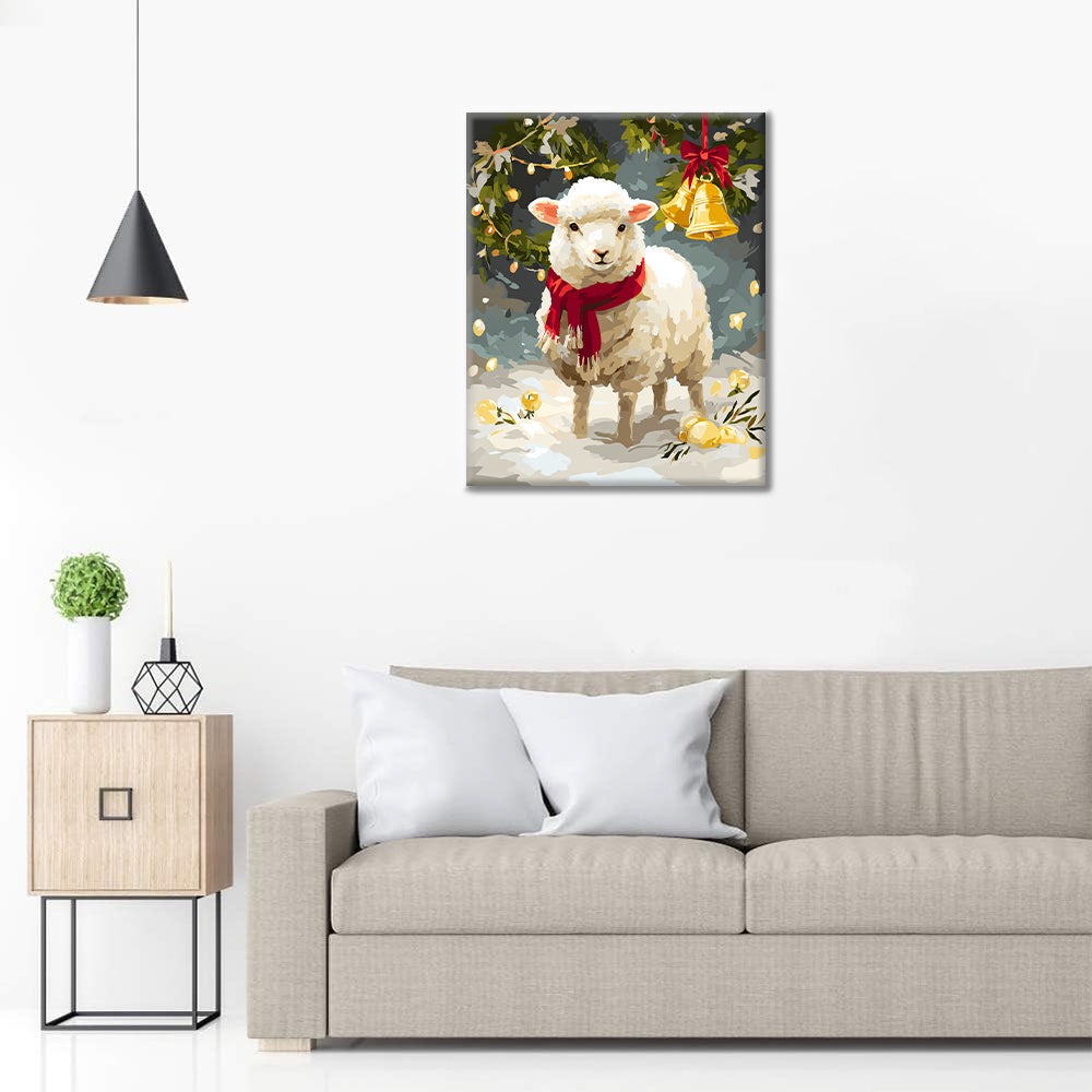 Agneau d’hiver – Peinture par numéros