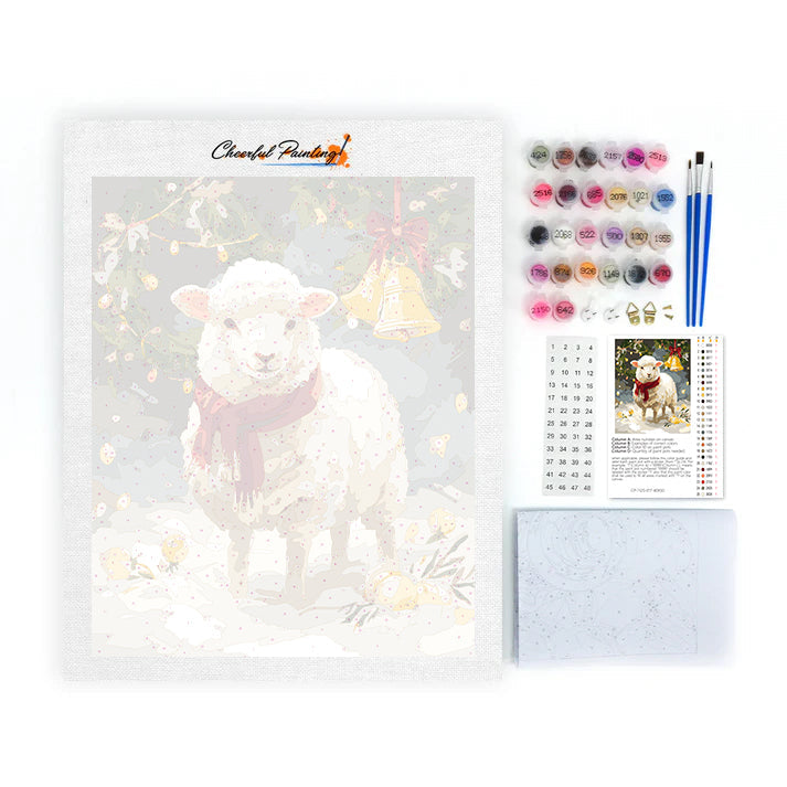 Agneau d’hiver – Peinture par numéros
