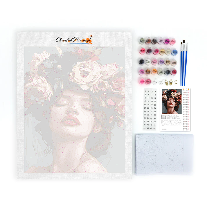 Fleurs et beauté - Peinture par numéros