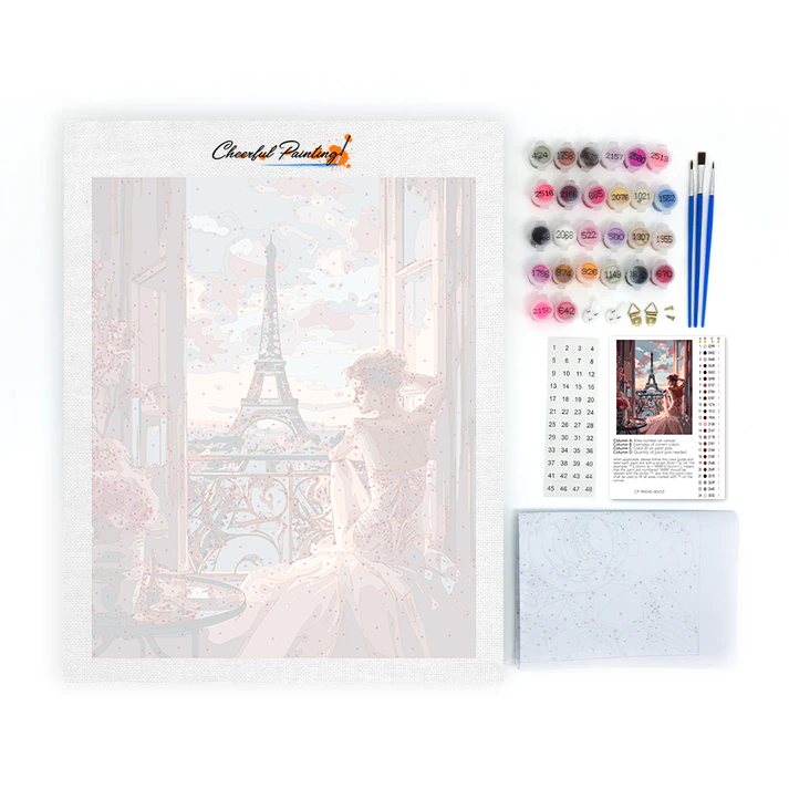 Rêve rose – Peinture par numéros