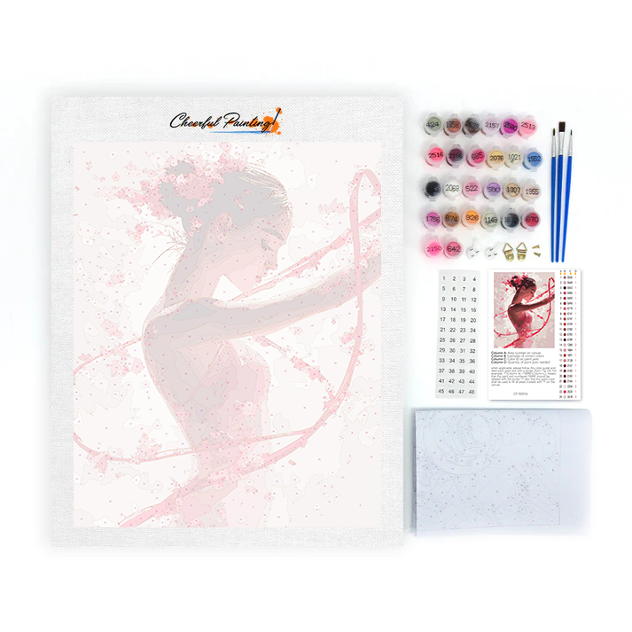 Gymnastique – Peinture par numéros