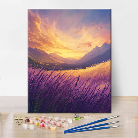 Brise Dorée - Peinture par Numéros