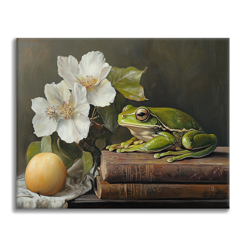 Grenouille Verte - Peinture par Numéros