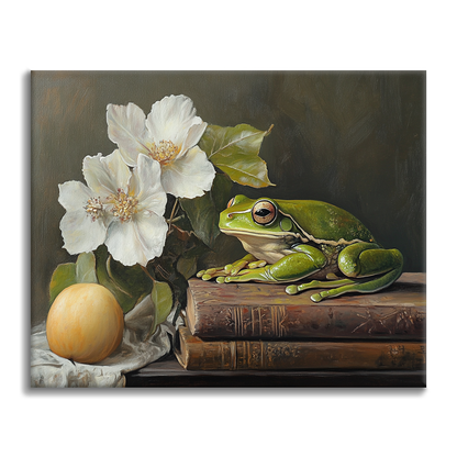 Grenouille Verte - Peinture par Numéros