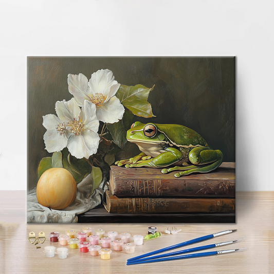 Grenouille Verte - Peinture par Numéros