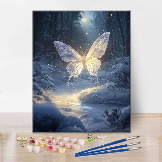 Étincelle au Clair de Lune - Peinture par Numéros