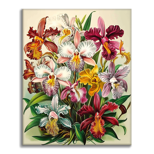 Orchidées Royales - Peinture par Numéros